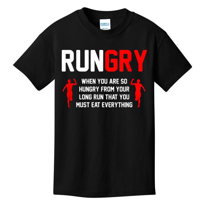 Cross Country Running XC Run Runner Kids T-Shirt