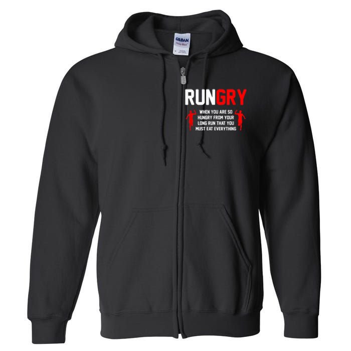 Cross Country Running XC Run Runner Full Zip Hoodie