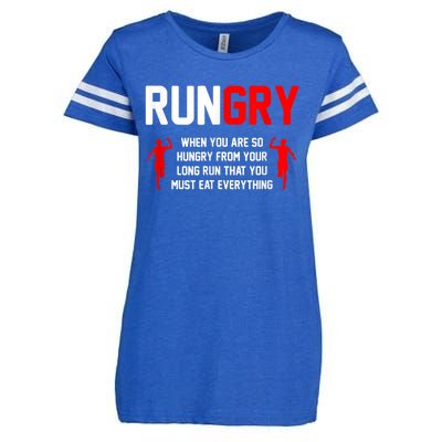 Cross Country Running XC Run Runner Enza Ladies Jersey Football T-Shirt