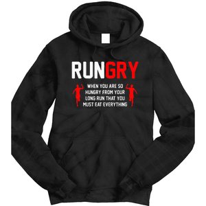 Cross Country Running XC Run Runner Tie Dye Hoodie