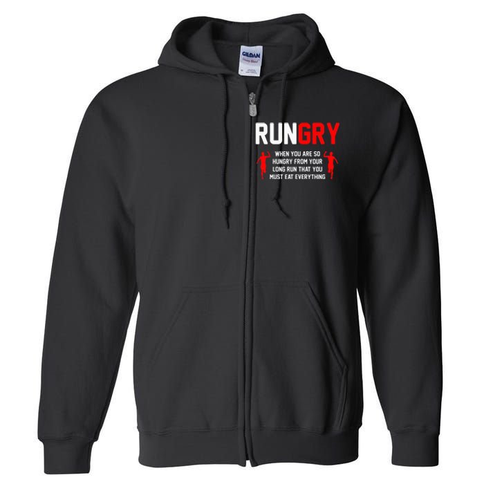 Cross Country Running XC Run Runner Full Zip Hoodie