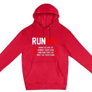 Cross Country Running XC Run Runner Premium Pullover Hoodie