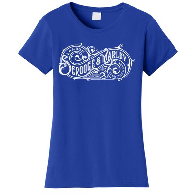 Christmas Carol Scrooge And Marley Counting House Gift Cute Gift Women's T-Shirt