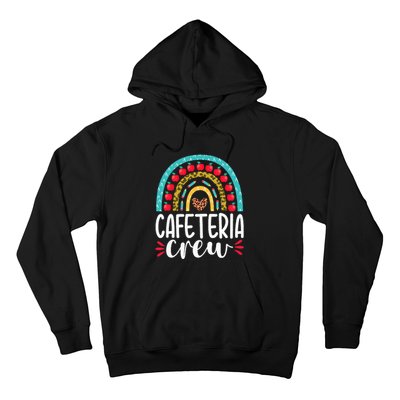 Cafeteria Crew School Lunch Lady Appreciation Back To School Hoodie