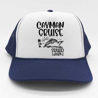 Cayman Cruise Squad 2024 Cayman Holiday Family Matching Trucker Hat