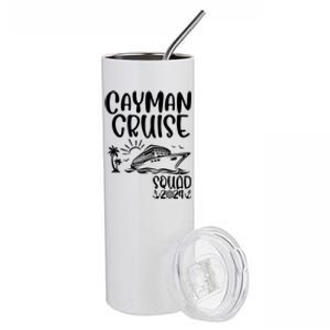 Cayman Cruise Squad 2024 Cayman Holiday Family Matching Stainless Steel Tumbler