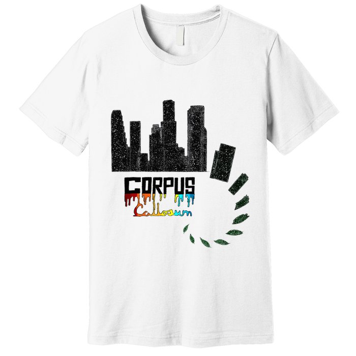 Corpus Callosum Science And Art Novelty Premium T-Shirt