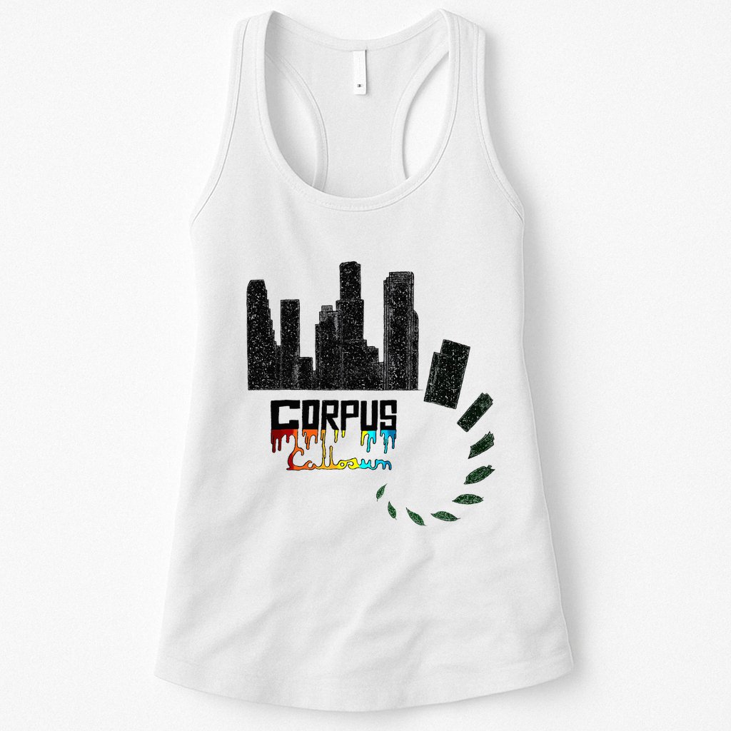 Corpus Callosum Science And Art Novelty Womens Tank Top