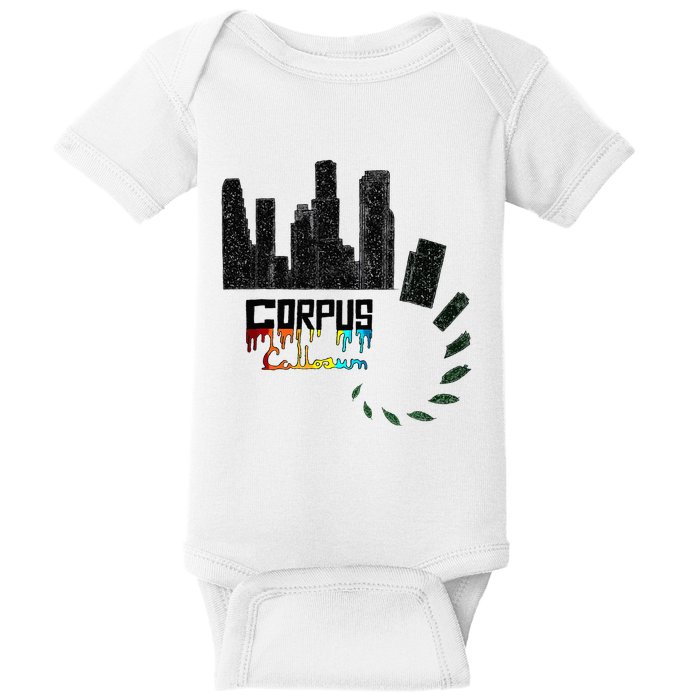 Corpus Callosum Science And Art Novelty Baby Bodysuit