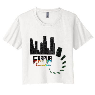 Corpus Callosum Science And Art Novelty Crop Top