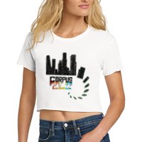 Corpus Callosum Science And Art Novelty Crop Top