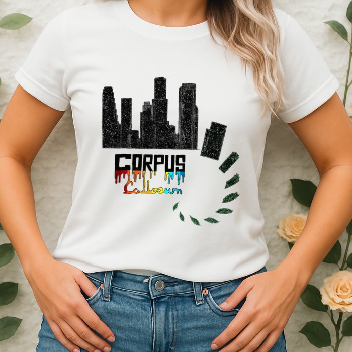 Corpus Callosum Science And Art Novelty Womens T-Shirt