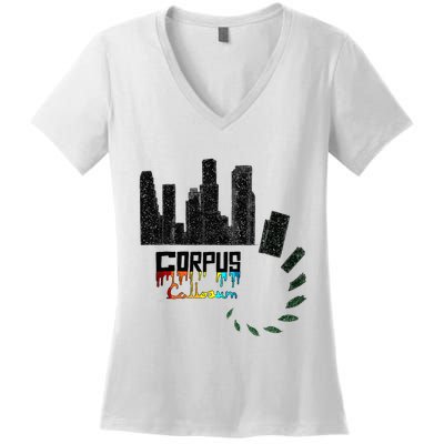 Corpus Callosum Science And Art Novelty Women's V-Neck T-Shirt