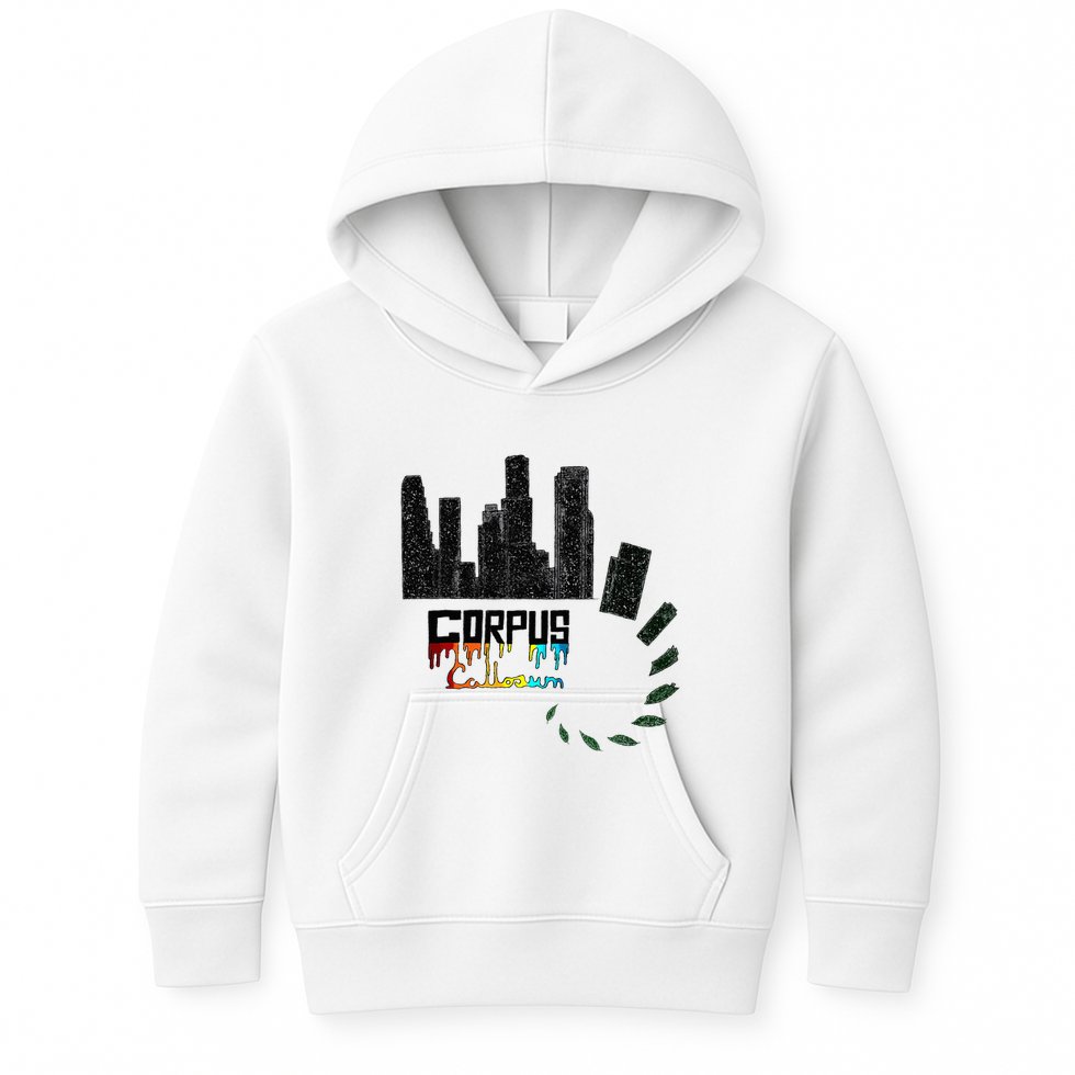 Corpus Callosum Science And Art Novelty Kids Hoodie