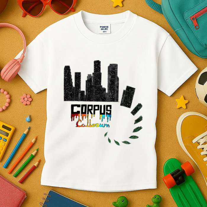 Corpus Callosum Science And Art Novelty Kids T-Shirt
