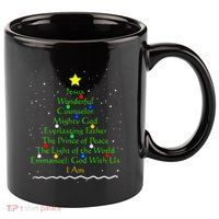 Christian Christmas S Bible Names Of Jesus Gift Tree 11oz C Handle Ceramic Mug