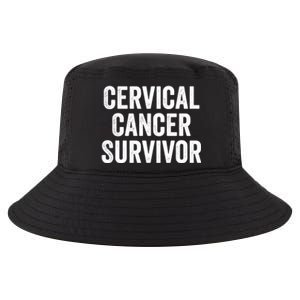 Cervical Cancer Survivor Gift Cool Comfort Performance Bucket Hat