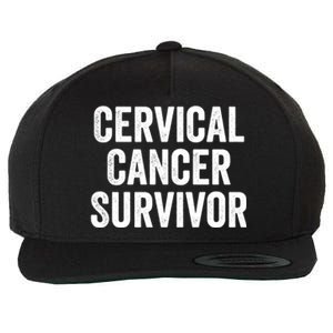 Cervical Cancer Survivor Gift Wool Snapback Cap