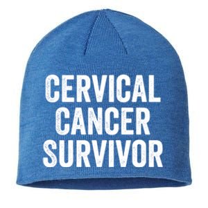 Cervical Cancer Survivor Gift Sustainable Beanie