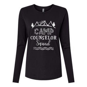 Camp Counselor Squad Gift Idea For Summer Camp Counselors Cool Gift Womens Cotton Relaxed Long Sleeve T-Shirt