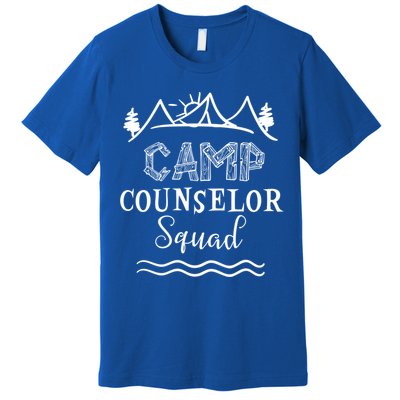 Camp Counselor Squad Gift Idea For Summer Camp Counselors Cool Gift Premium T-Shirt