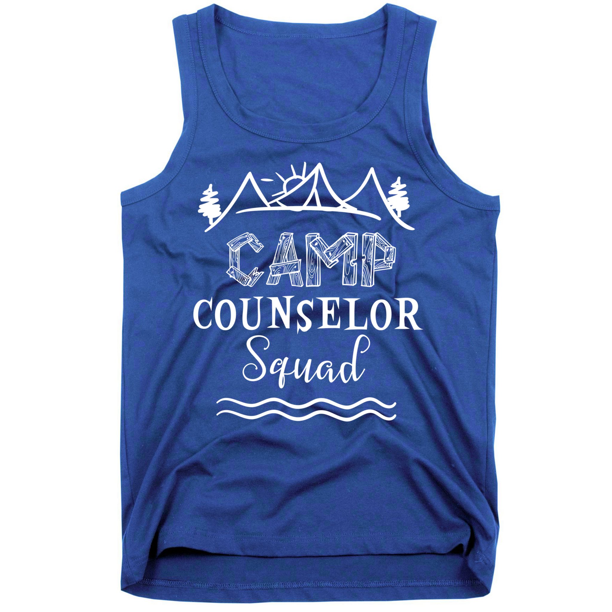 Camp Counselor Squad Gift Idea For Summer Camp Counselors Cool Gift Tank Top