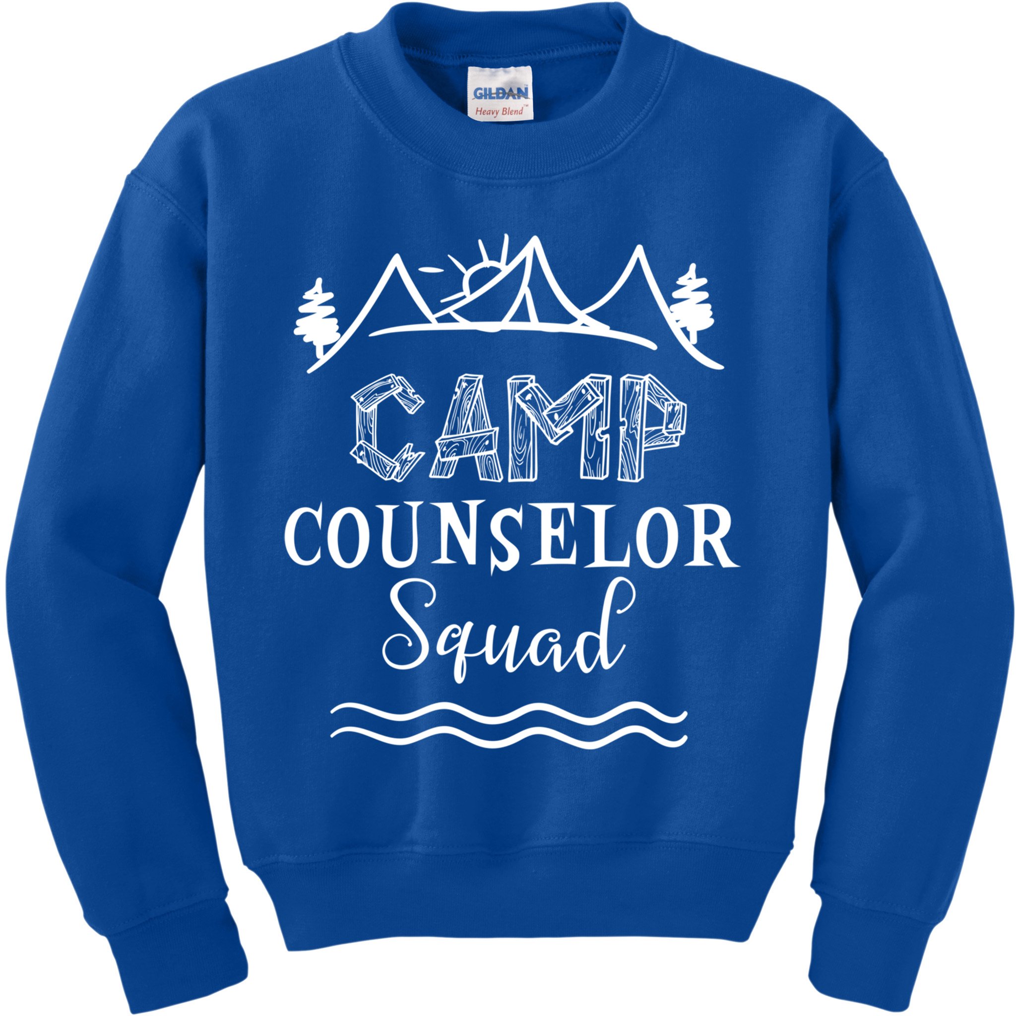 Camp Counselor Squad Gift Idea For Summer Camp Counselors Cool Gift Kids Sweatshirt
