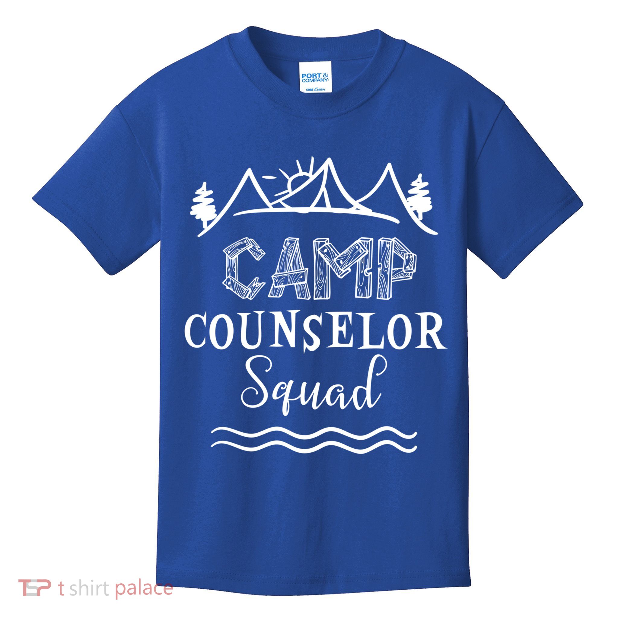 Camp Counselor Squad Gift Idea For Summer Camp Counselors Cool Gift Kids T-Shirt
