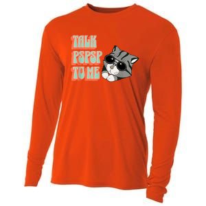 Cool Cat Shirt, Cat Dad, Cat Mom, Kittens, Pet Adopt Kitty Cooling Performance Long Sleeve Crew