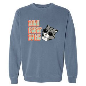 Cool Cat Shirt, Cat Dad, Cat Mom, Kittens, Pet Adopt Kitty Garment-Dyed Sweatshirt