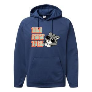 Cool Cat Shirt, Cat Dad, Cat Mom, Kittens, Pet Adopt Kitty Performance Fleece Hoodie