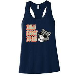 Cool Cat Shirt, Cat Dad, Cat Mom, Kittens, Pet Adopt Kitty Women's Racerback Tank