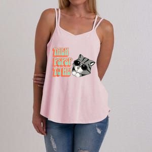 Cool Cat Shirt, Cat Dad, Cat Mom, Kittens, Pet Adopt Kitty Women's Strappy Tank