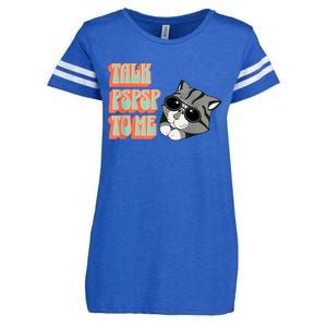 Cool Cat Shirt, Cat Dad, Cat Mom, Kittens, Pet Adopt Kitty Enza Ladies Jersey Football T-Shirt