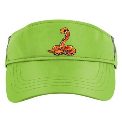 Cute Corn Snake Adult Drive Performance Visor