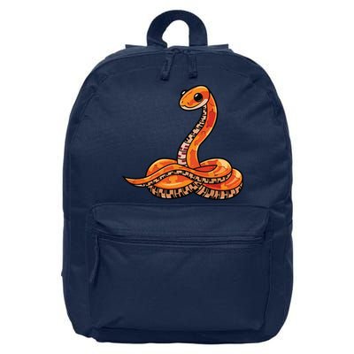 Cute Corn Snake 16 in Basic Backpack