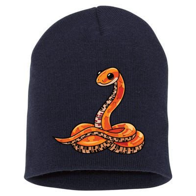 Cute Corn Snake Short Acrylic Beanie