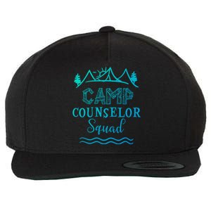 Camp Counselor Squad Gift Idea For Summer Camp Counselors Cool Gift Wool Snapback Cap