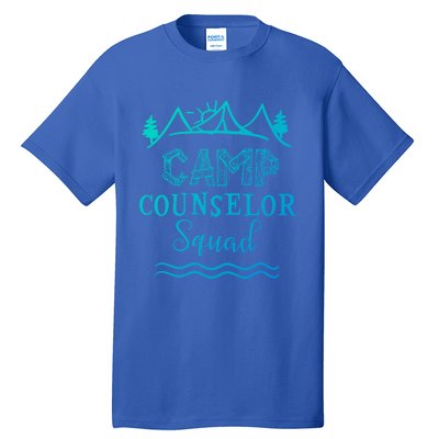 Camp Counselor Squad Gift Idea For Summer Camp Counselors Cool Gift Tall T-Shirt