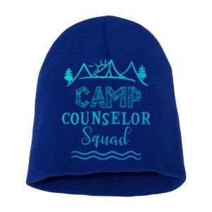 Camp Counselor Squad Gift Idea For Summer Camp Counselors Cool Gift Short Acrylic Beanie