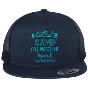 Camp Counselor Squad Gift Idea For Summer Camp Counselors Cool Gift Flat Bill Trucker Hat