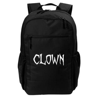 Clown Creepy Spooky Halloween Lazy Costume Holiday Lover Backpack
