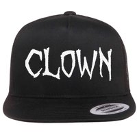 Clown Creepy Spooky Halloween Lazy Costume Holiday Lover Flatbill Hat