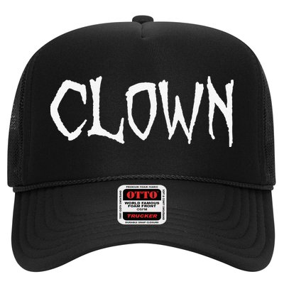Clown Creepy Spooky Halloween Lazy Costume Holiday Lover Trucker Hat