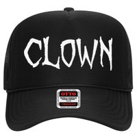 Clown Creepy Spooky Halloween Lazy Costume Holiday Lover Trucker Hat