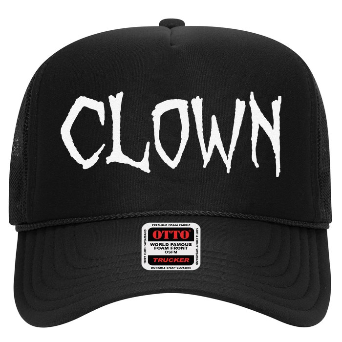 Clown Creepy Spooky Halloween Lazy Costume Holiday Lover Trucker Hat