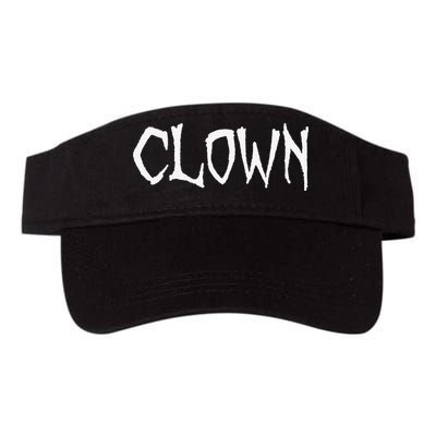 Clown Creepy Spooky Halloween Lazy Costume Holiday Lover Visor