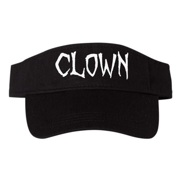 Clown Creepy Spooky Halloween Lazy Costume Holiday Lover Visor