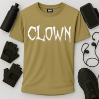 Clown Creepy Spooky Halloween Lazy Costume Holiday Lover Performance Shirt