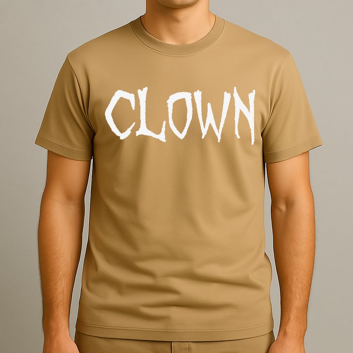 Clown Creepy Spooky Halloween Lazy Costume Holiday Lover T-Shirt